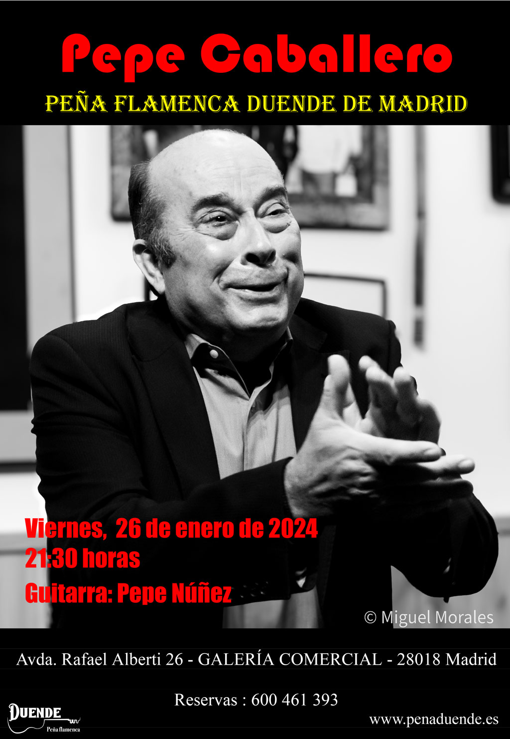 Pepe Caballero - 26 de enero