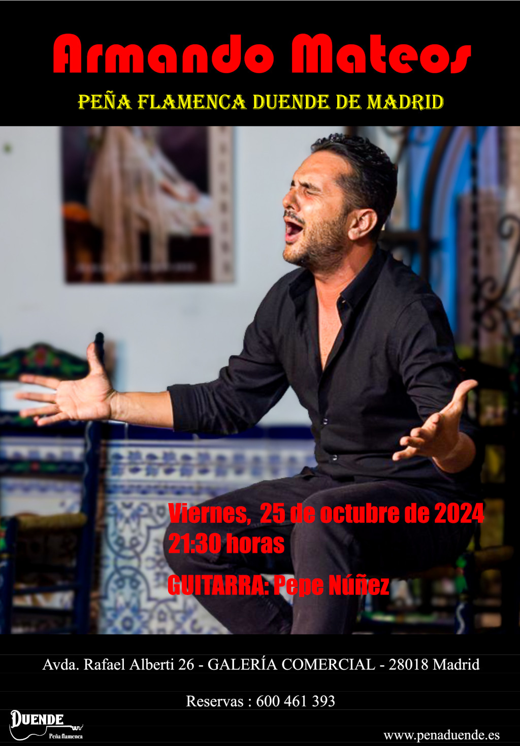 Armando Mateos - 25 de Octubre