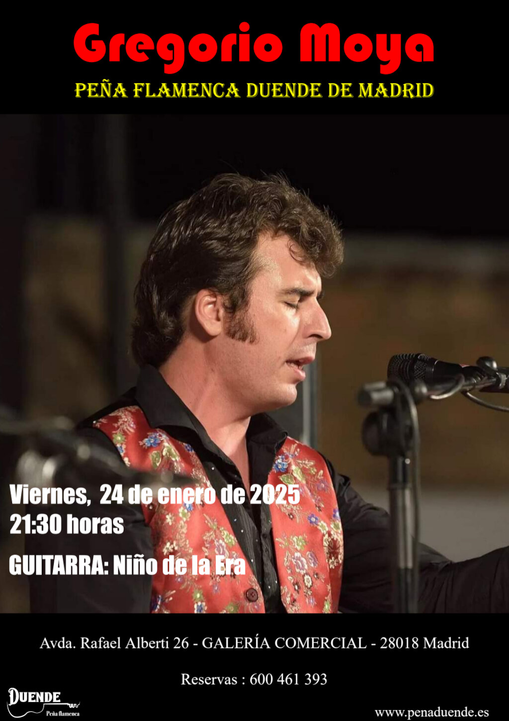 Gregorio Moya - 24 de enero