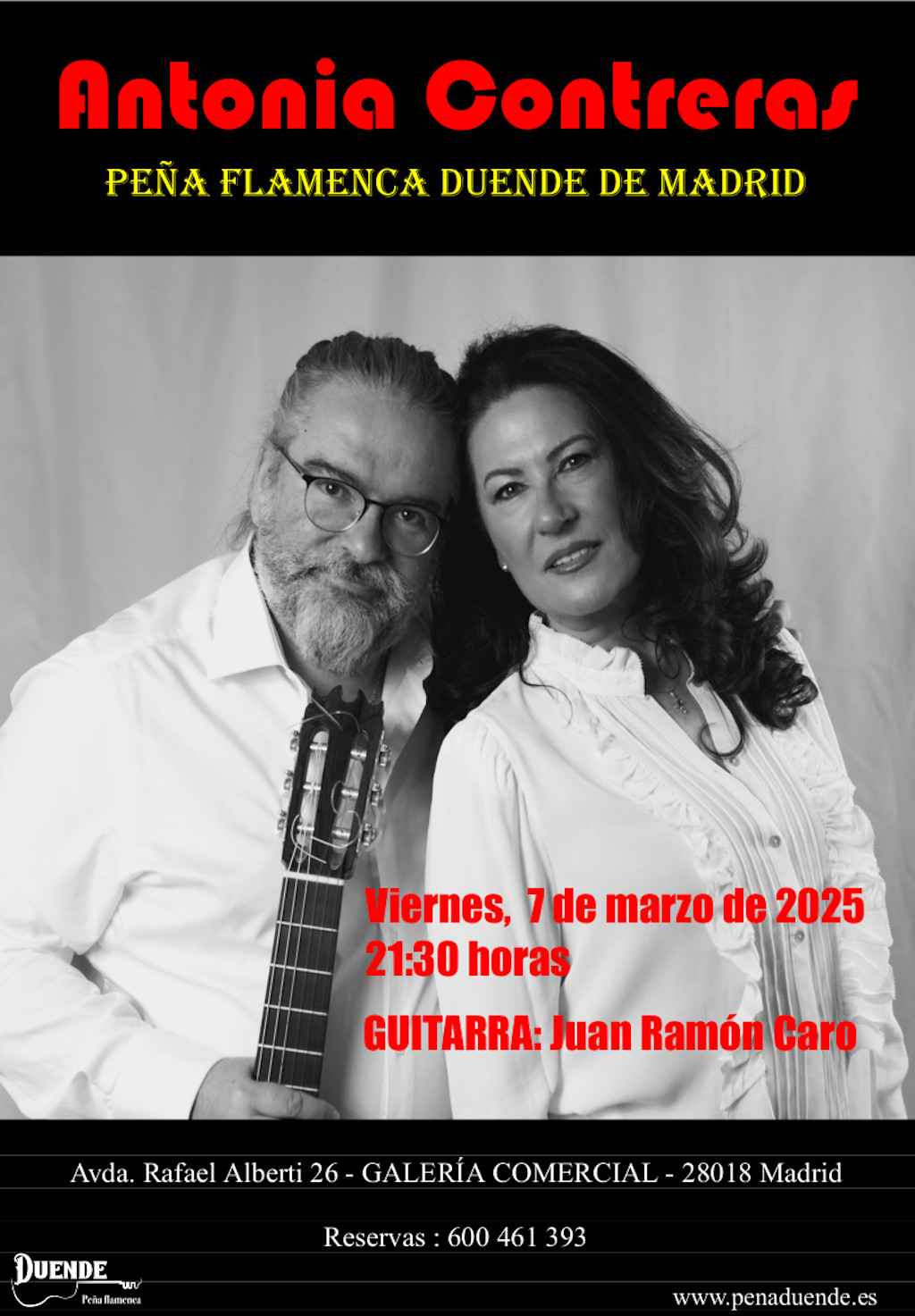 Antonia Contreras y Juan Ramón Caro - 7 de marzo