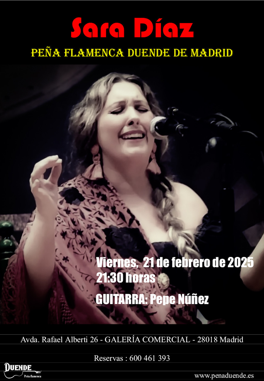 Sara Díaz - 21 de febrero