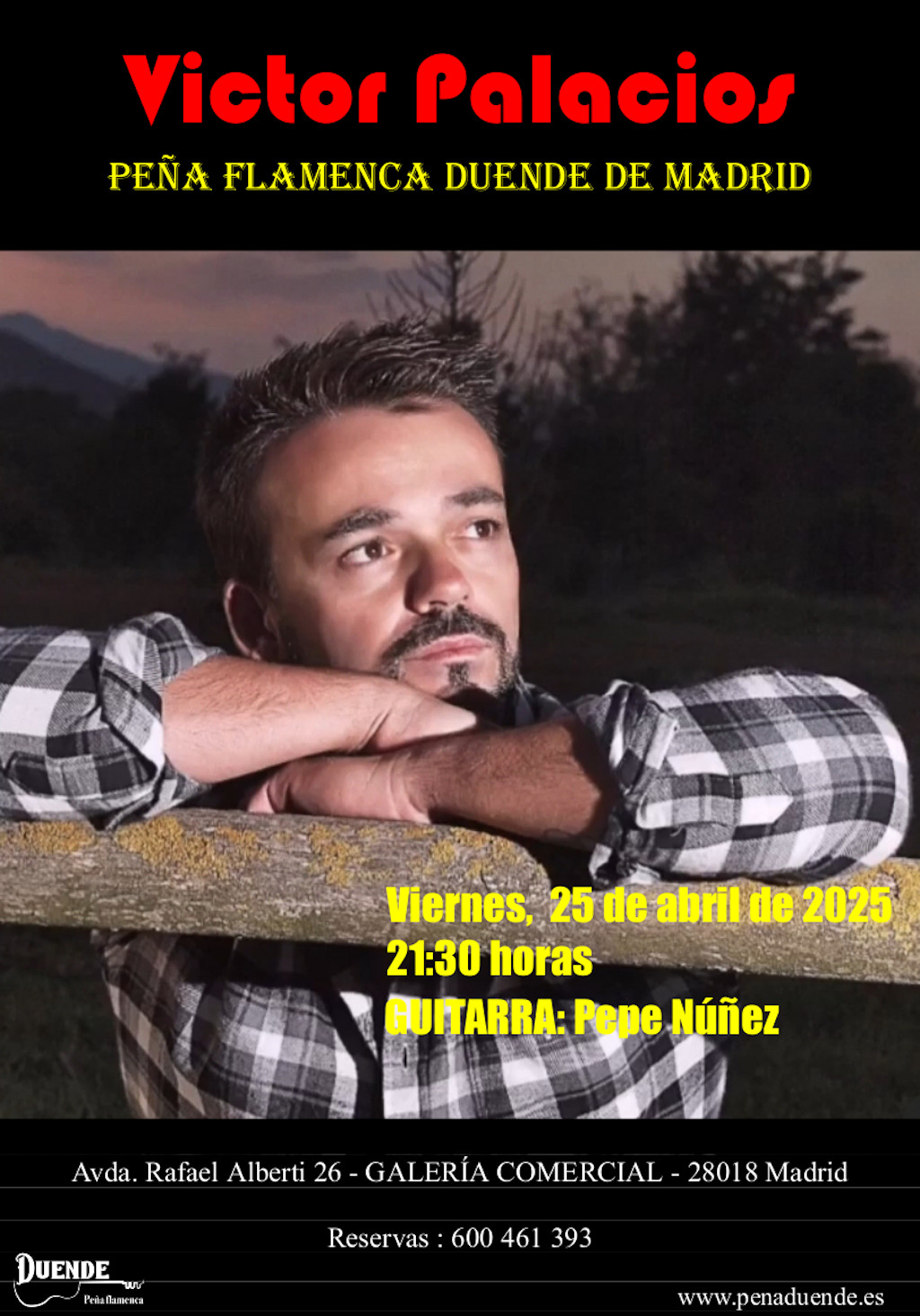 Víctor Palacios - 25 de abril